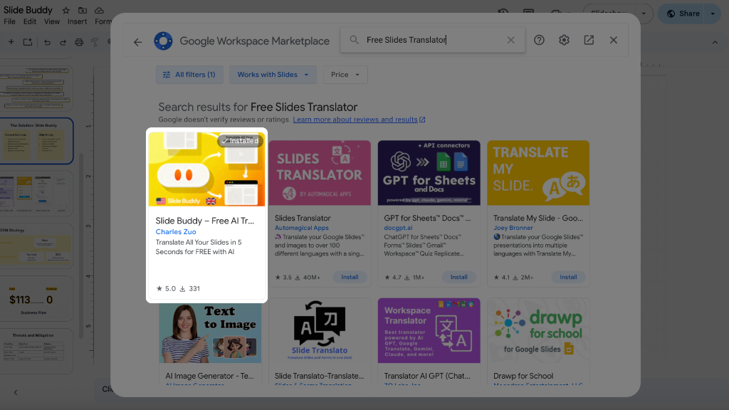Step 2: Google Workspace Marketplace